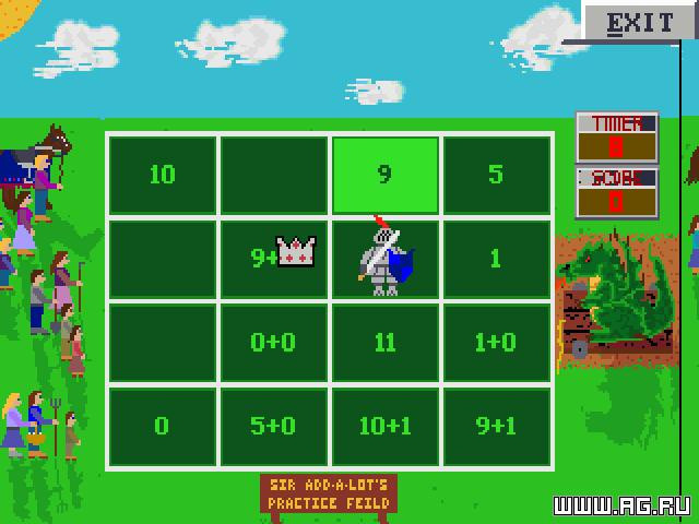 Sir Add-A-Lot's "Mini" Math Adventure - кадр 1