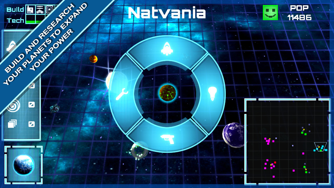 Relativity Wars - A Science Space RTS - кадр 3