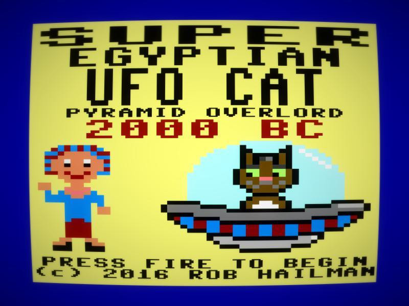 Super Egyptian UFO Cat Pyramid Overlord 2000 BC (itch) - кадр 1