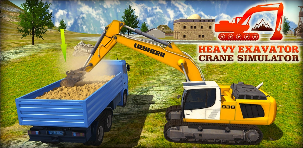 Heavy Excavator Crane Simulator 2018 (itch) - кадр 2