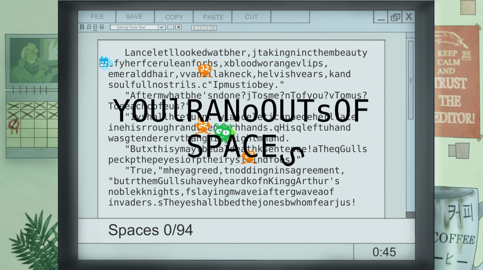 Space(bar)Invaders - Latest (itch) - кадр 1