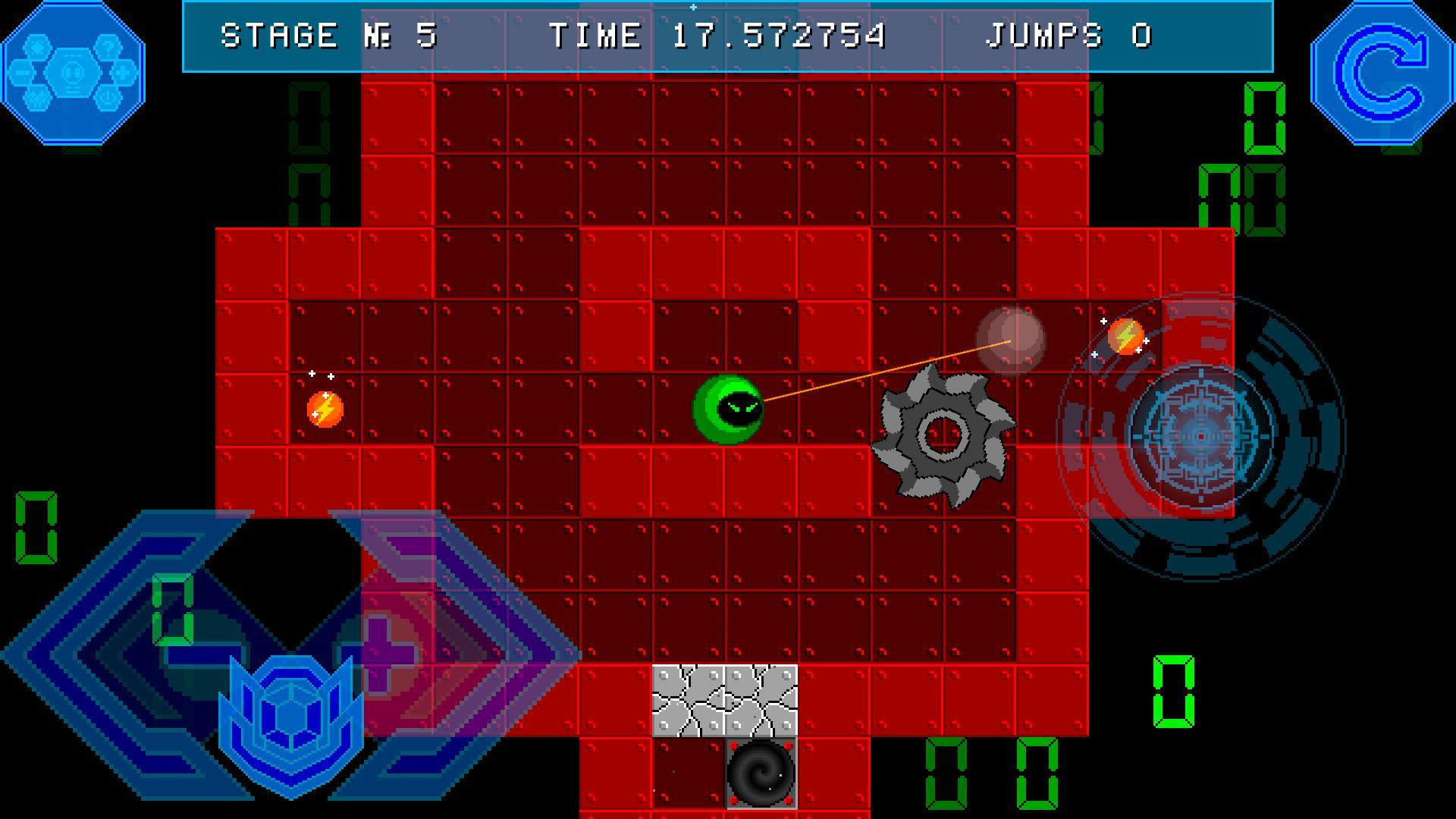 Problemnet vs Ball-Bot: hardcore platformer (DEMO) (itch) - кадр 1
