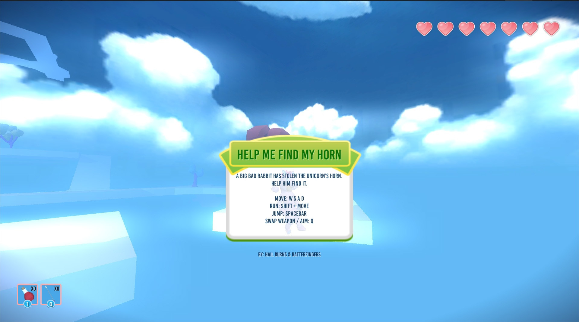 Help me find my horn (itch) - кадр 1
