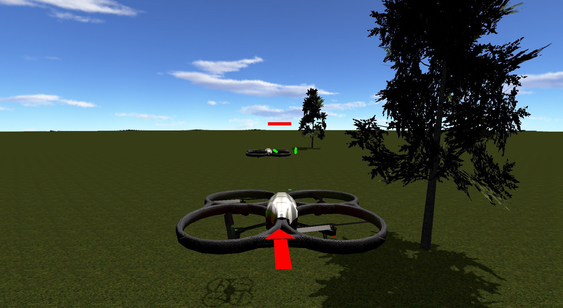 AR Drone Simulator (itch) - кадр 1