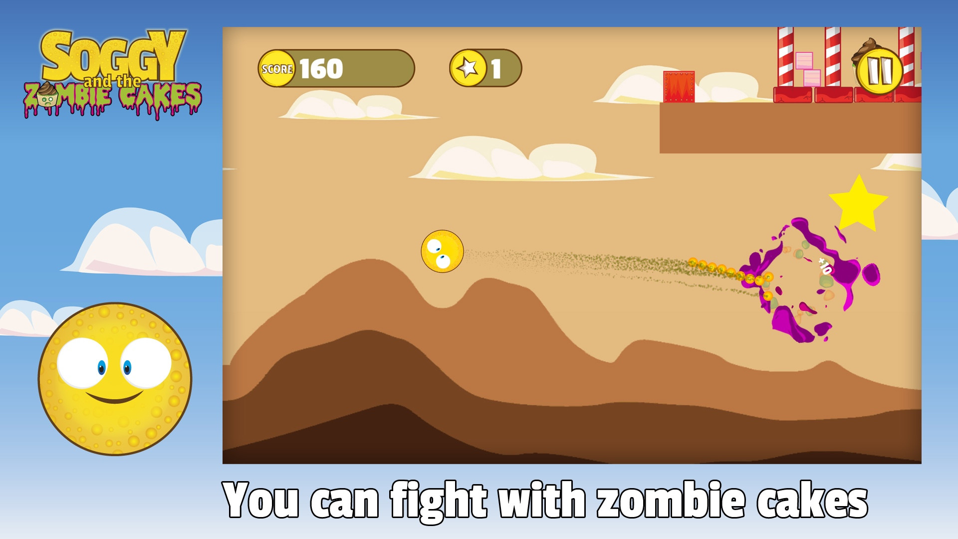 SOGGY and the ZOMBIE CAKES (itch) - кадр 2