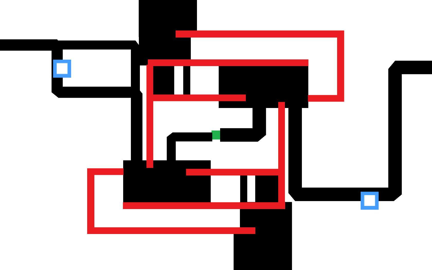Compositions de Lignes noires et Carrés de Couleurs (itch) - кадр 1