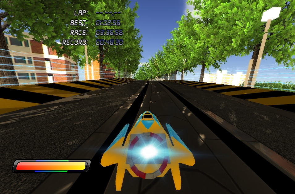 Red Forest: Procedurally Generated Pod Racing - кадр 1