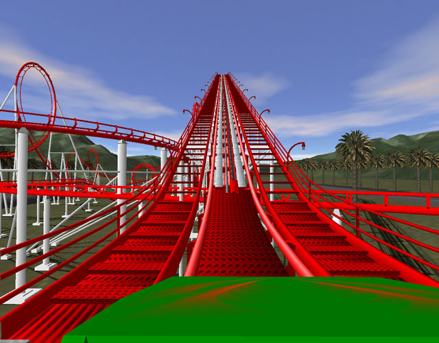 Hyper Rails: Advanced 3D Roller Coaster Design - кадр 5