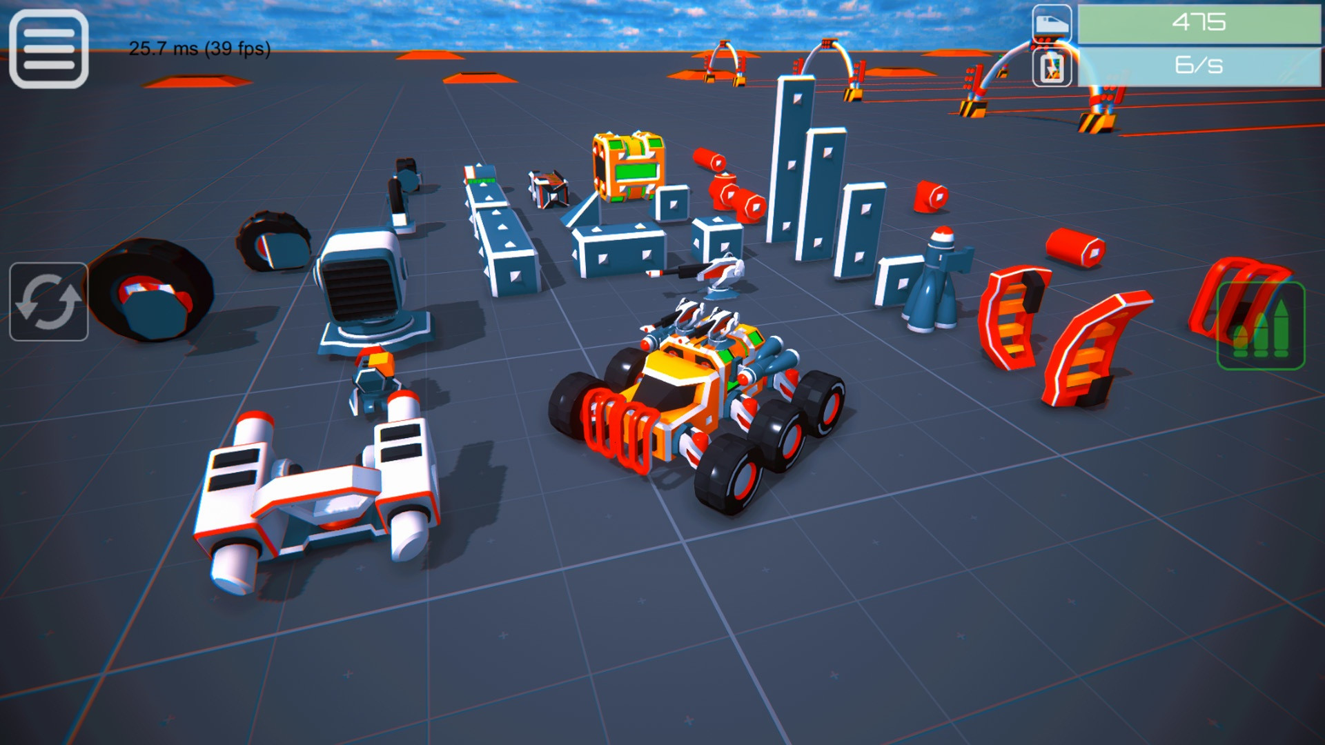 Block Tech: Epic Sandbox Car Craft Simulator (itch) - кадр 1