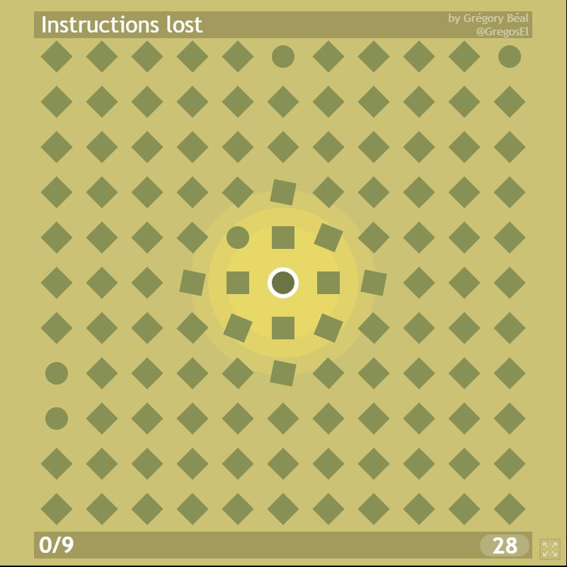 Instructions lost (itch) - кадр 1