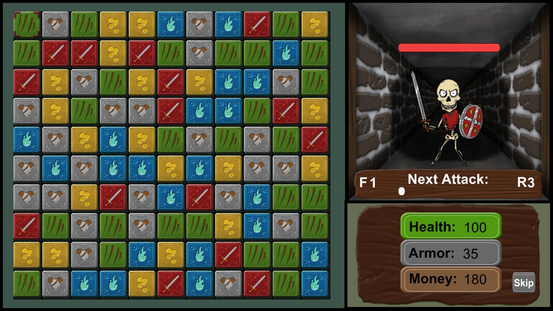 Monocle Match Dungeon (itch) - кадр 1