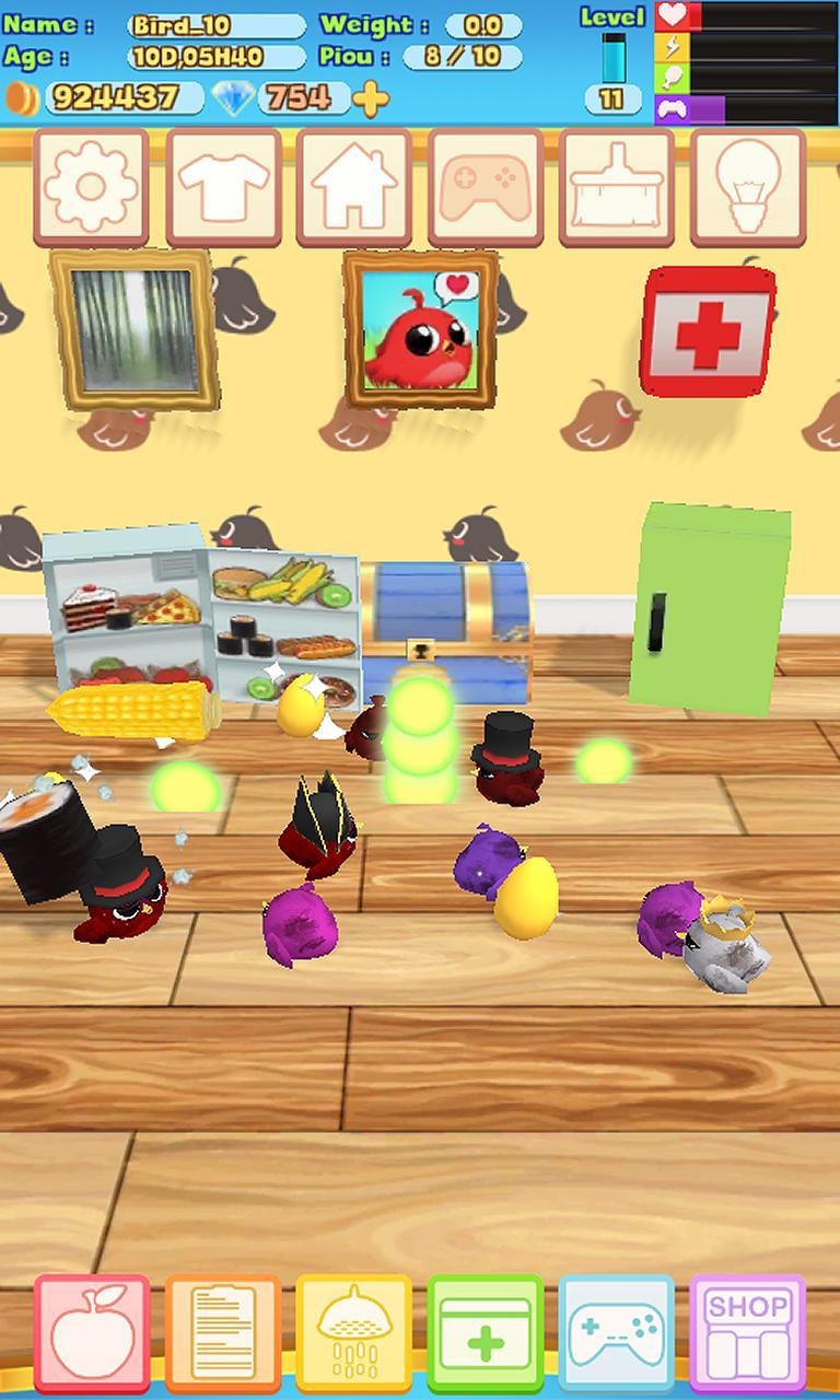 My Piou - Virtual Pet Bird 3D (itch) - кадр 3