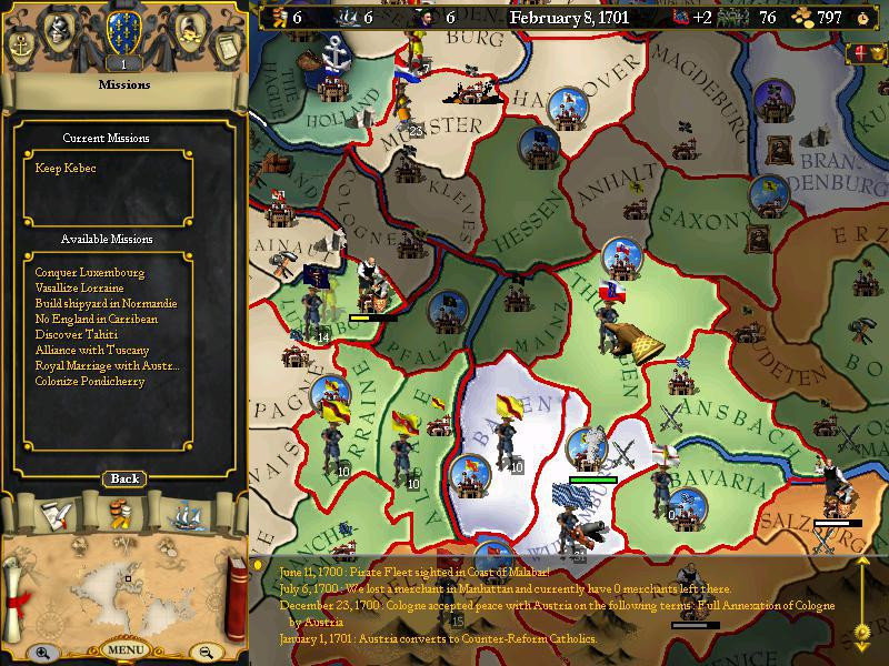 Europa Universalis - кадр 1