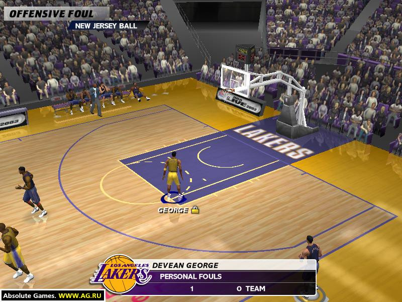 NBA Live 2003 - кадр 2