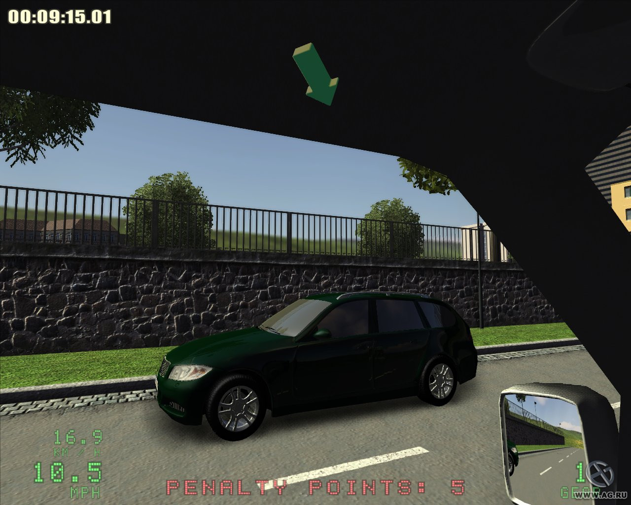Driving Simulator 2009 - кадр 1