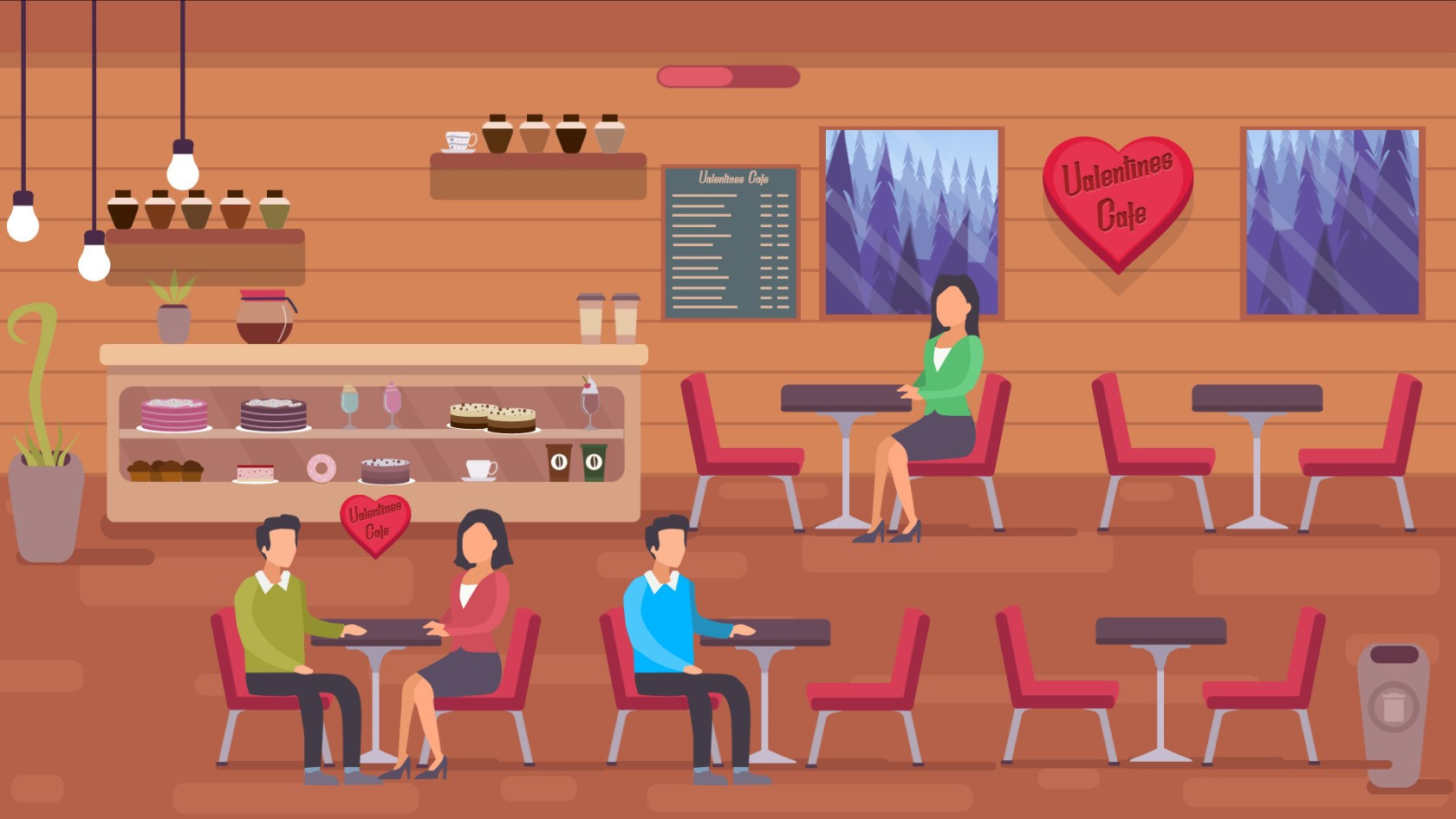 Valentines Cafe - кадр 1