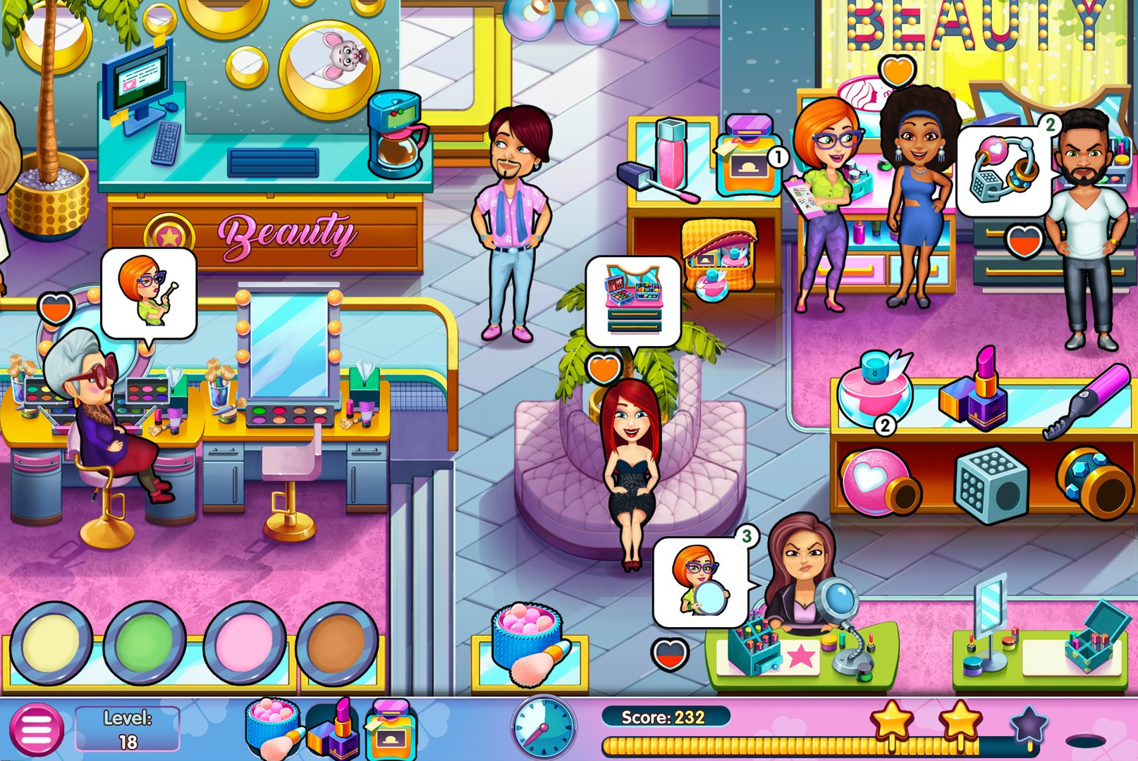 Sally's Salon: Kiss & Make-Up - кадр 2