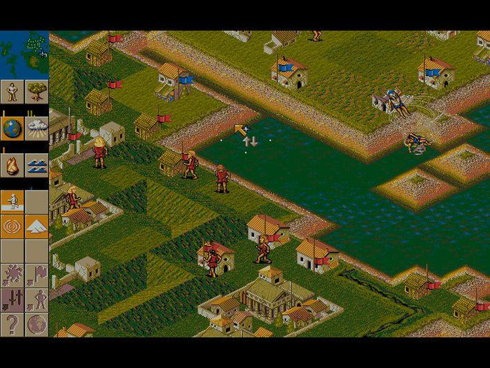 Populous 2: Trials of the Olympian Gods - кадр 1