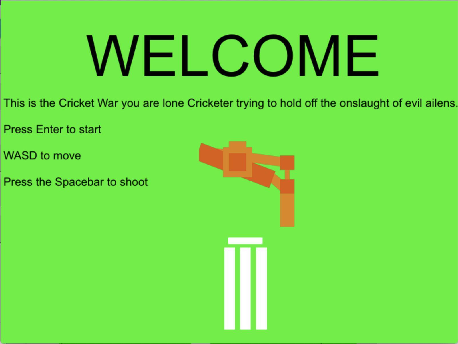 the Cricket War (itch) - кадр 1
