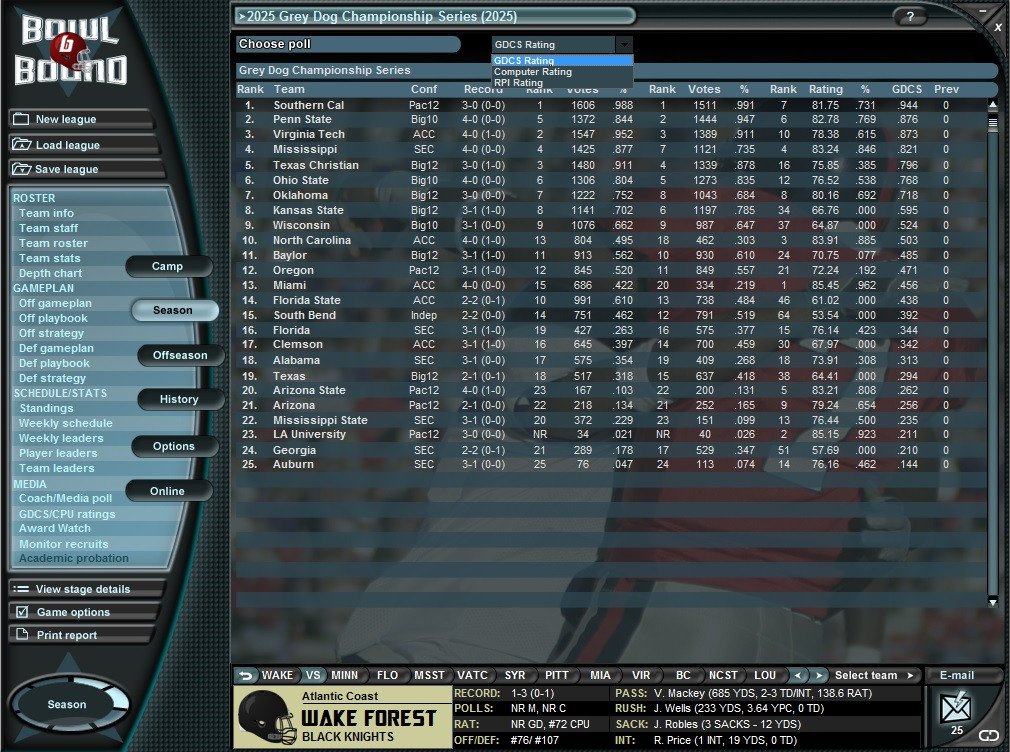 Bowl Bound College Football - кадр 1
