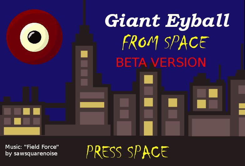 Giant Eyeball From Space - Beta (itch) - кадр 1