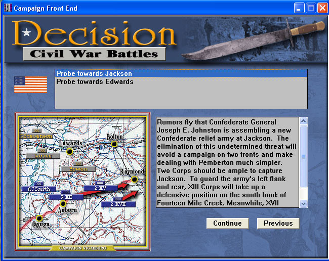 Civil War Battles: Campaign Vicksburg - кадр 1