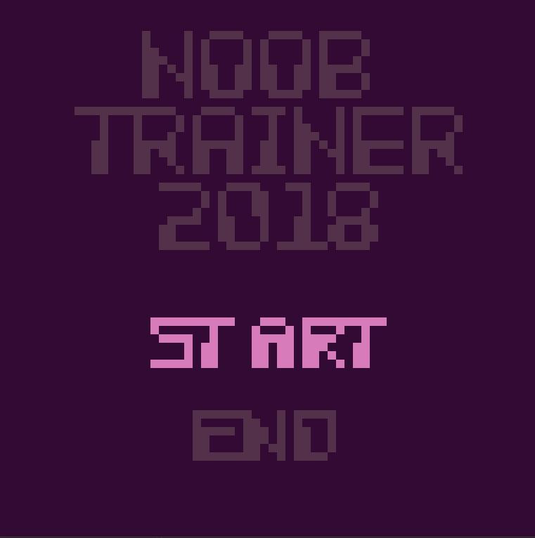 NOOB Trainer 2018 (itch) - кадр 1