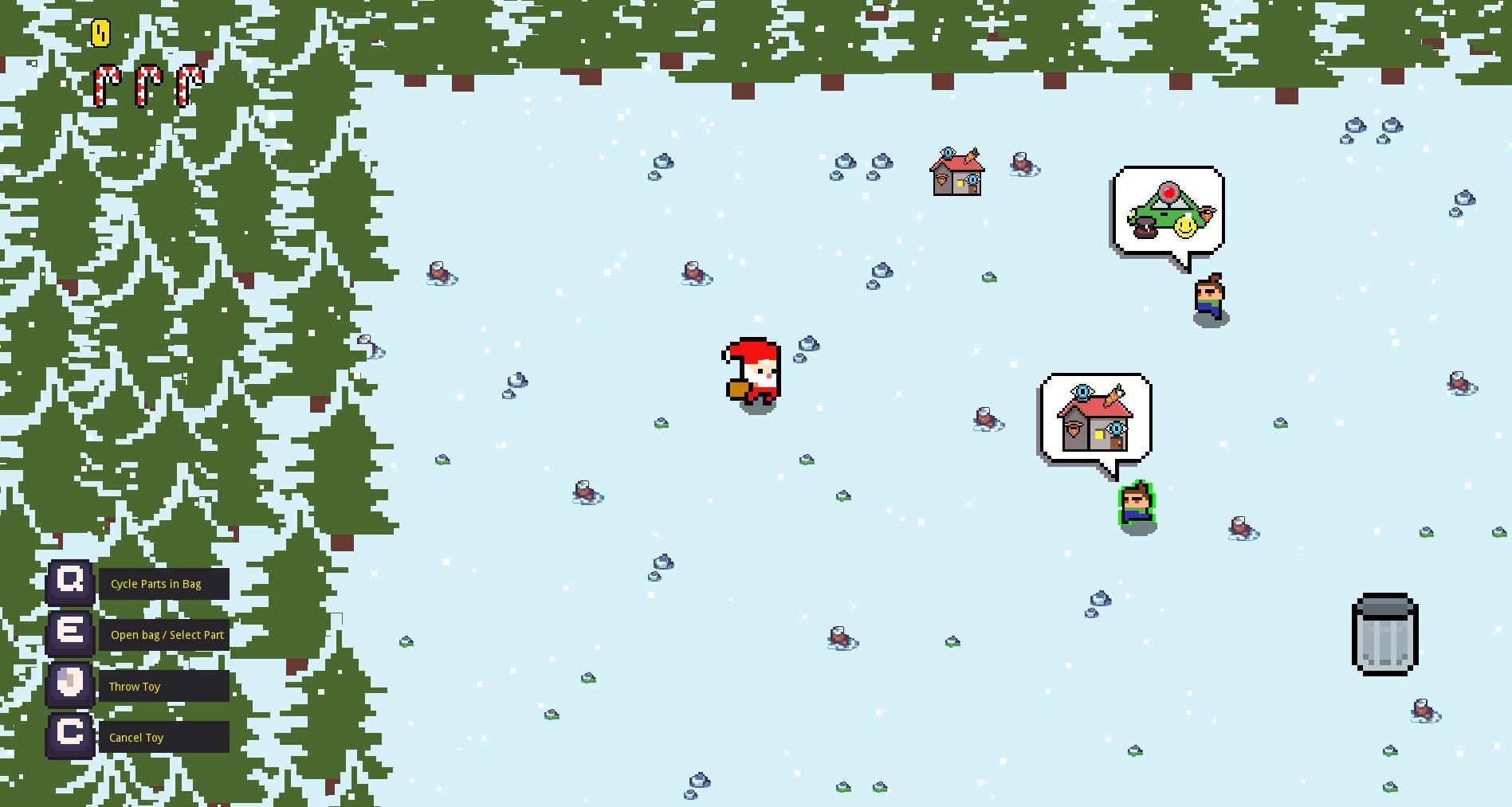 Santa Is Workshop (itch) - кадр 1