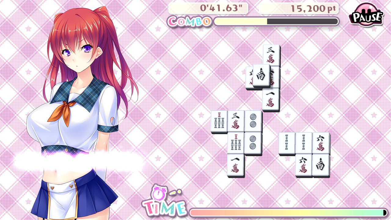 Delicious! Pretty Girls Mahjong Solitaire - кадр 2