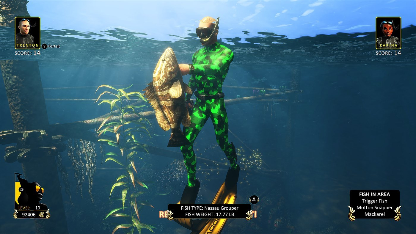 Freediving Hunter: Spearfishing the World - кадр 6