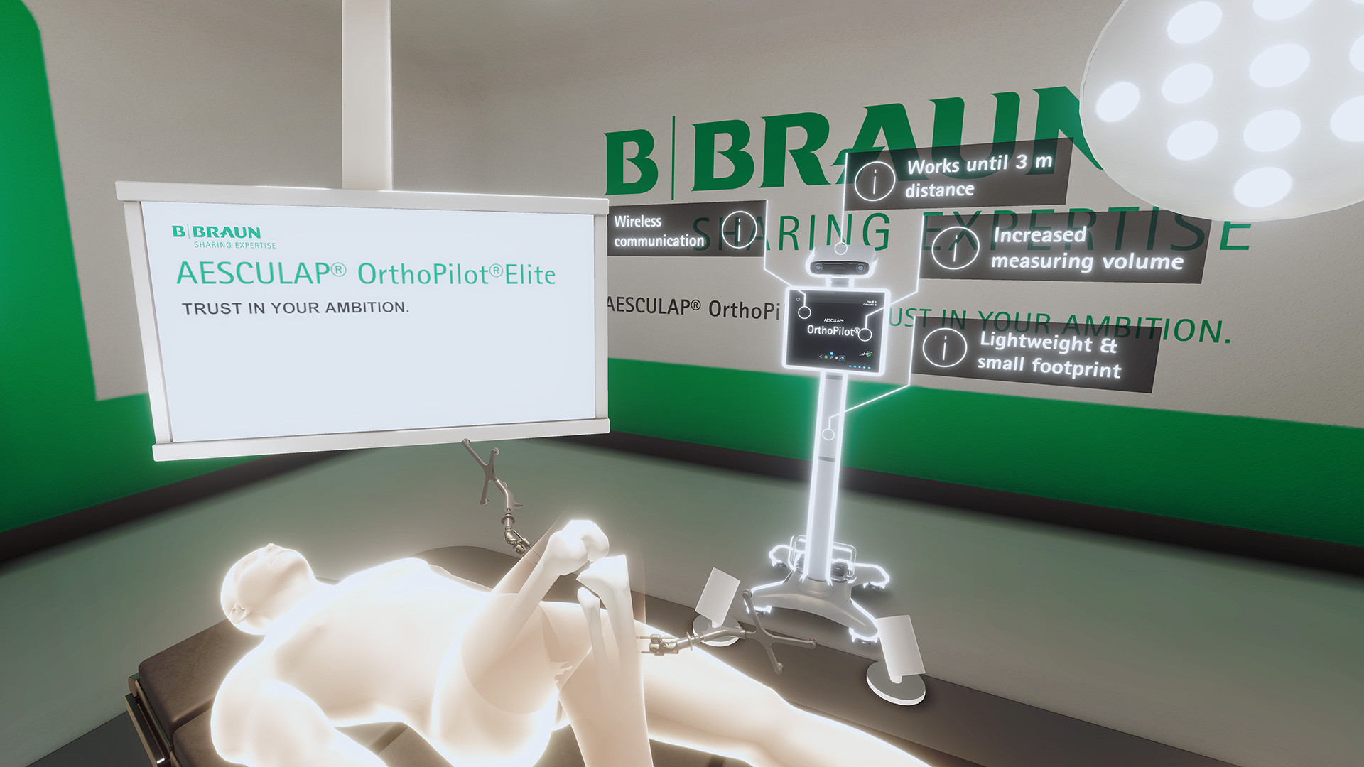 AESCULAP OrthoPilot Elite VR Palpation - кадр 2