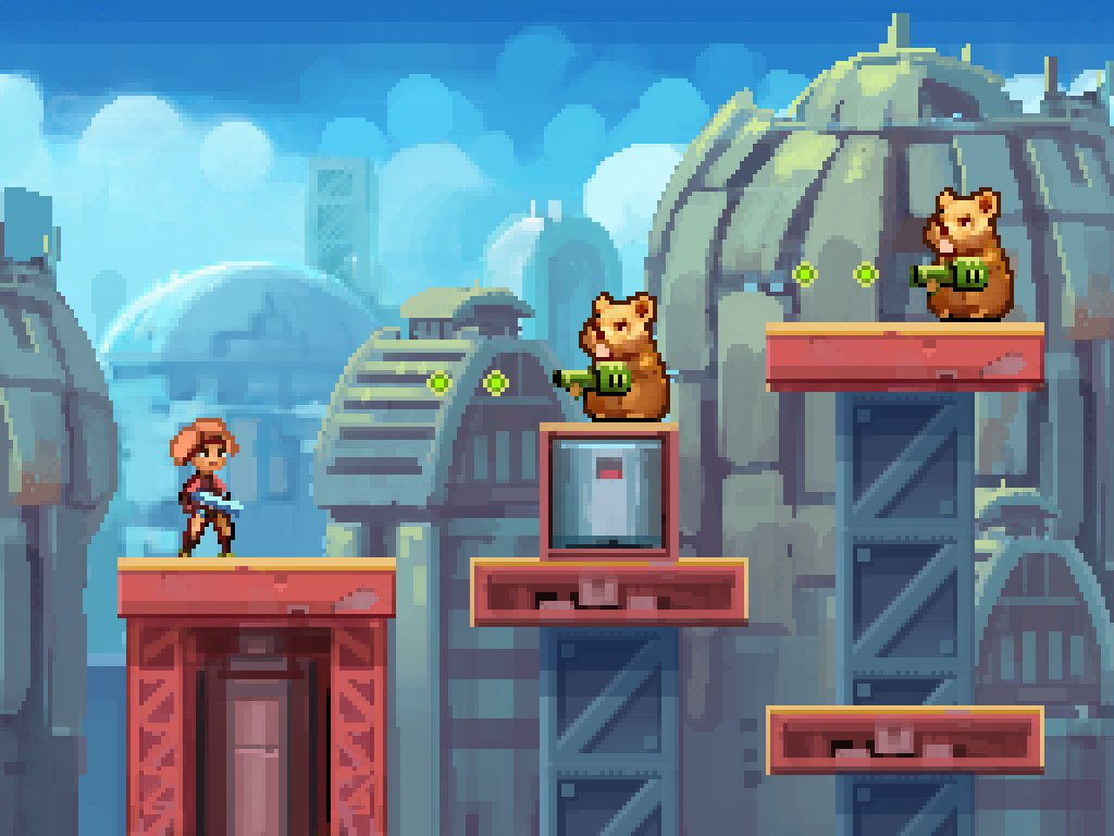 Hamster Blaster 3000 (itch) - кадр 1
