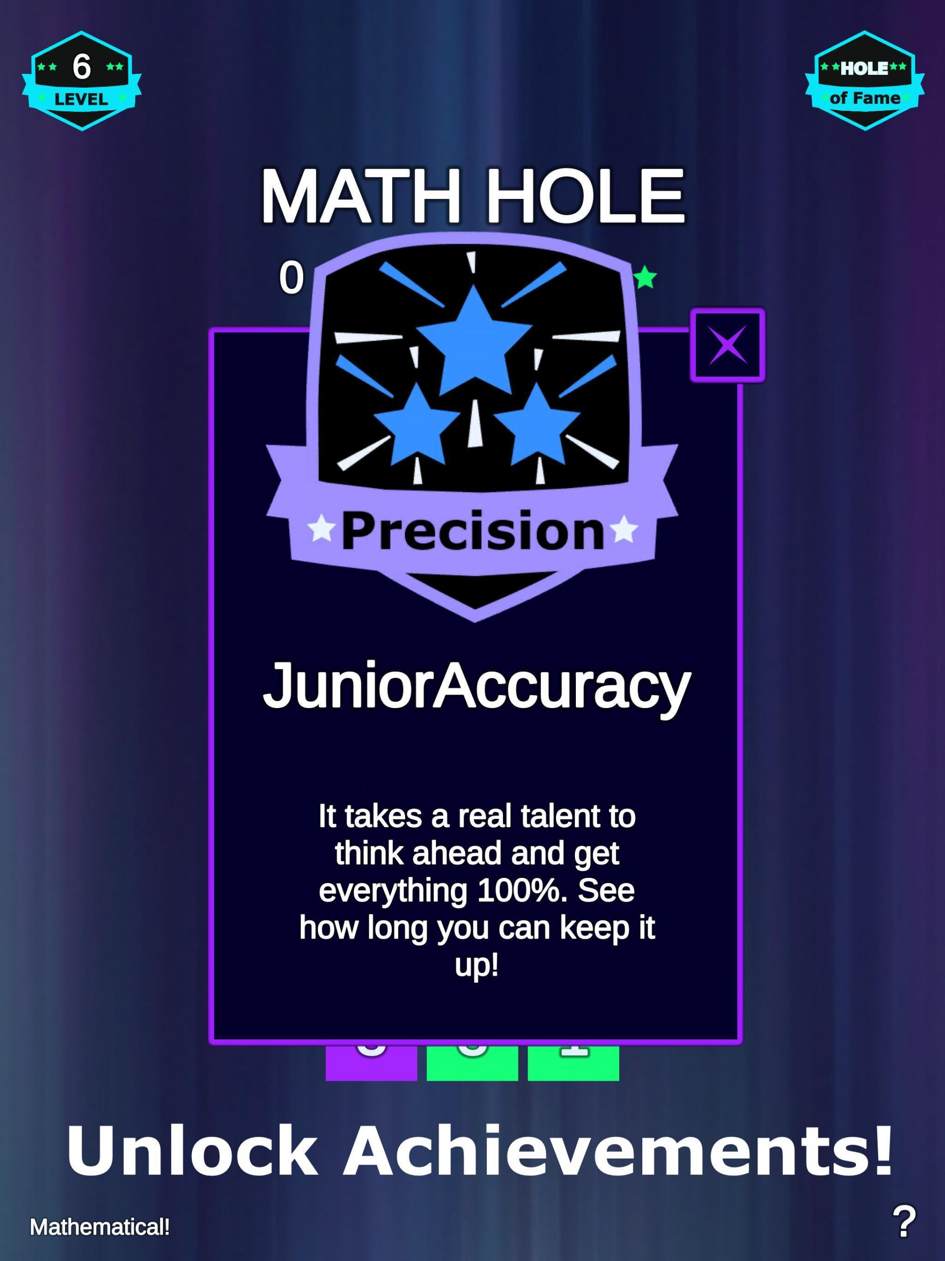 Math Hole (itch) - кадр 2