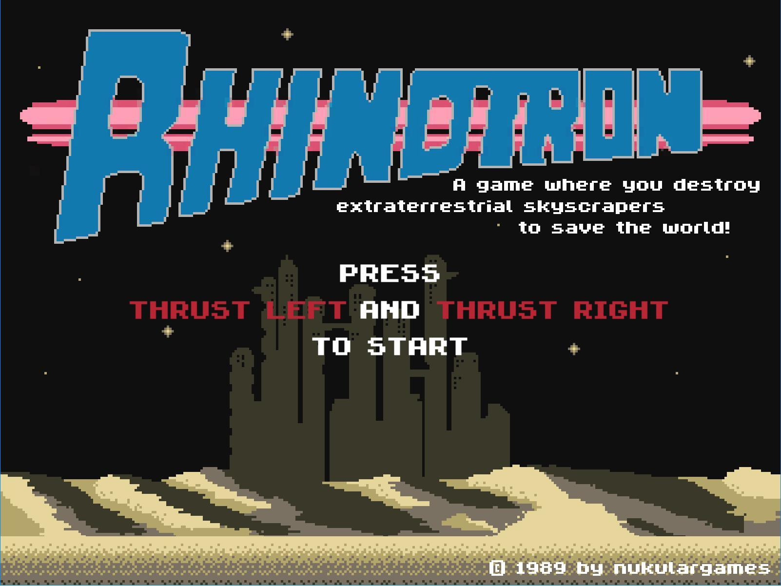 RHINOTRON (itch) - кадр 1