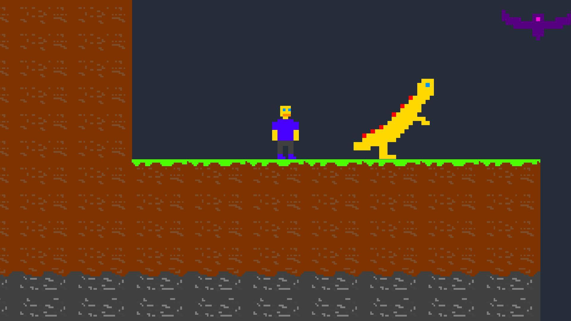 Dino Jump (joll05, Sag05) (itch) - кадр 1