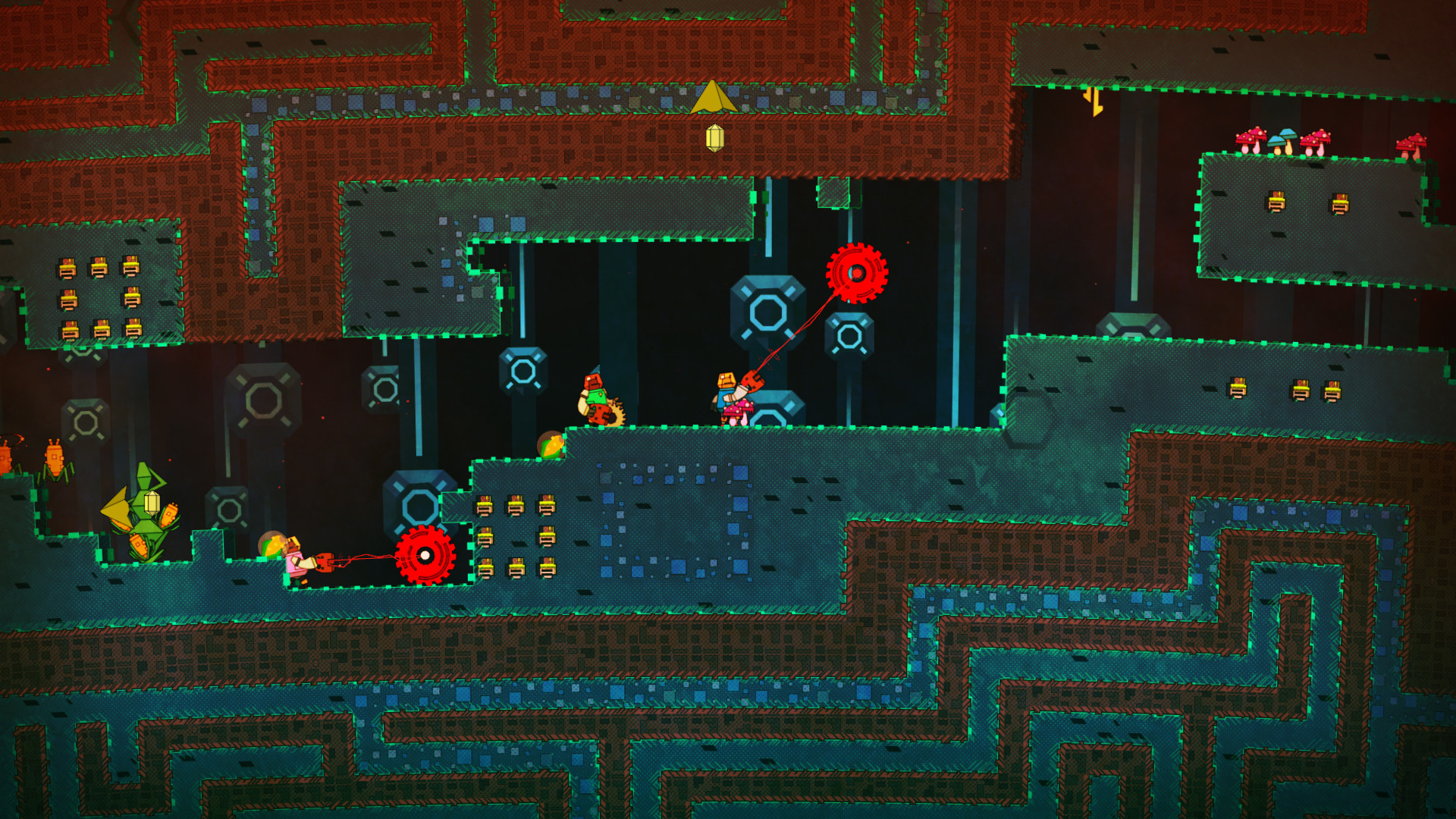 PixelJunk Nom Nom Galaxy - кадр 2