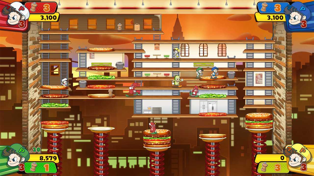 BurgerTime Party! - кадр 1