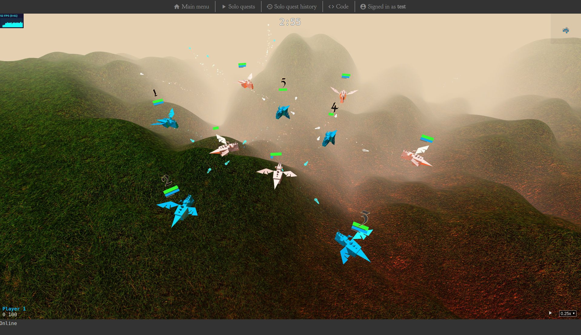 DragonScript Arena - a coding game (beta) (itch) - кадр 1
