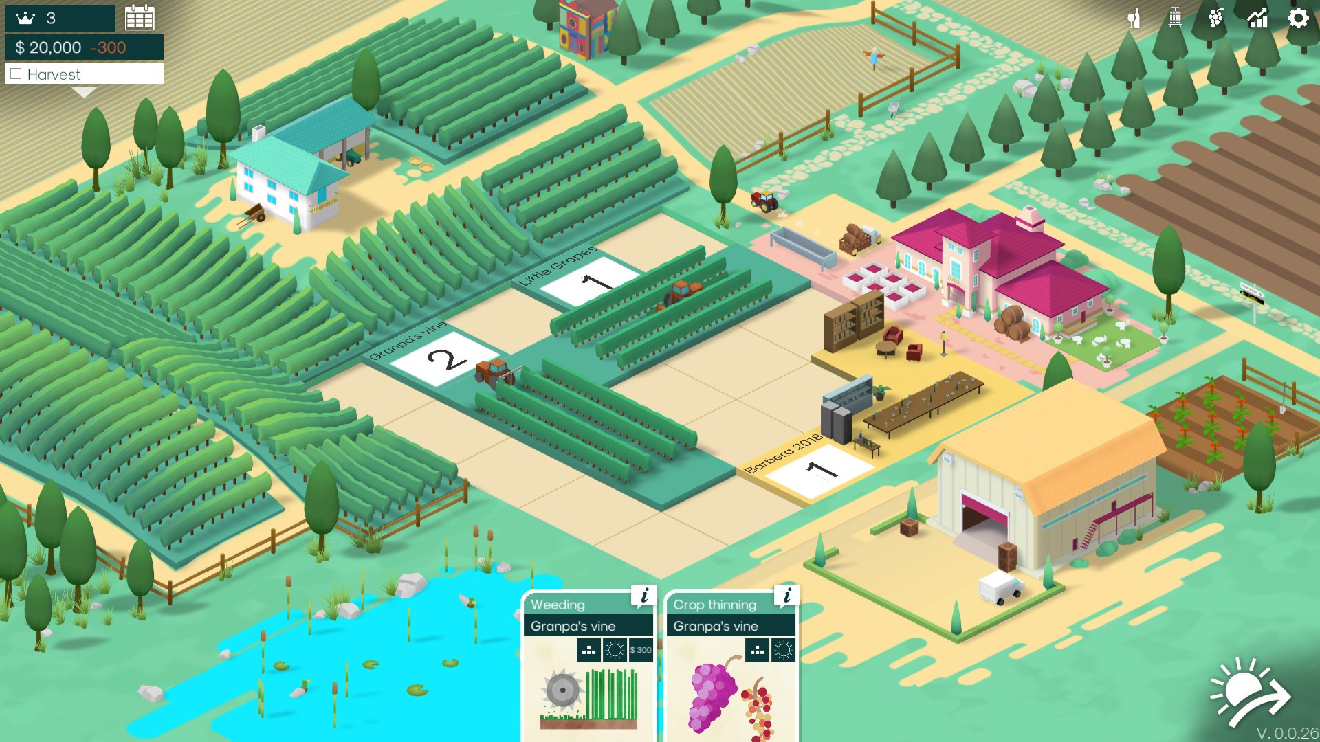 Hundred Days - Winemaking Simulator - кадр 1
