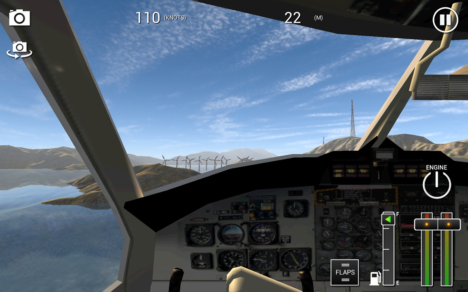 Sea Plane 3D Flight Sim (itch) - кадр 1