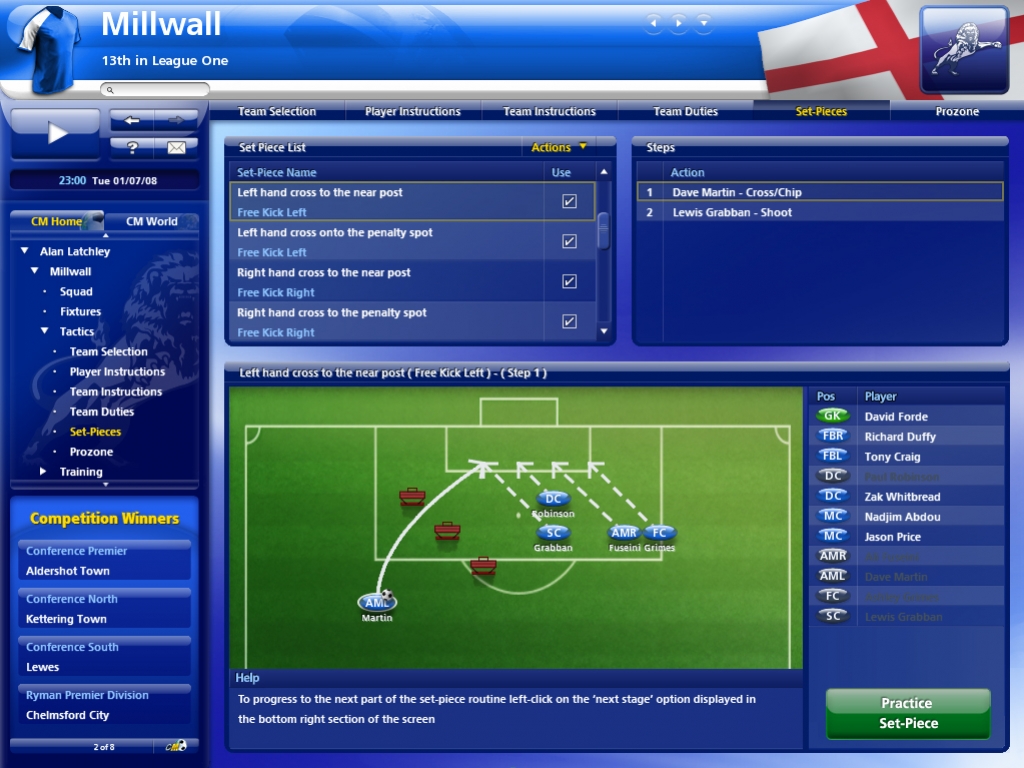 Championship Manager 2010 - кадр 1