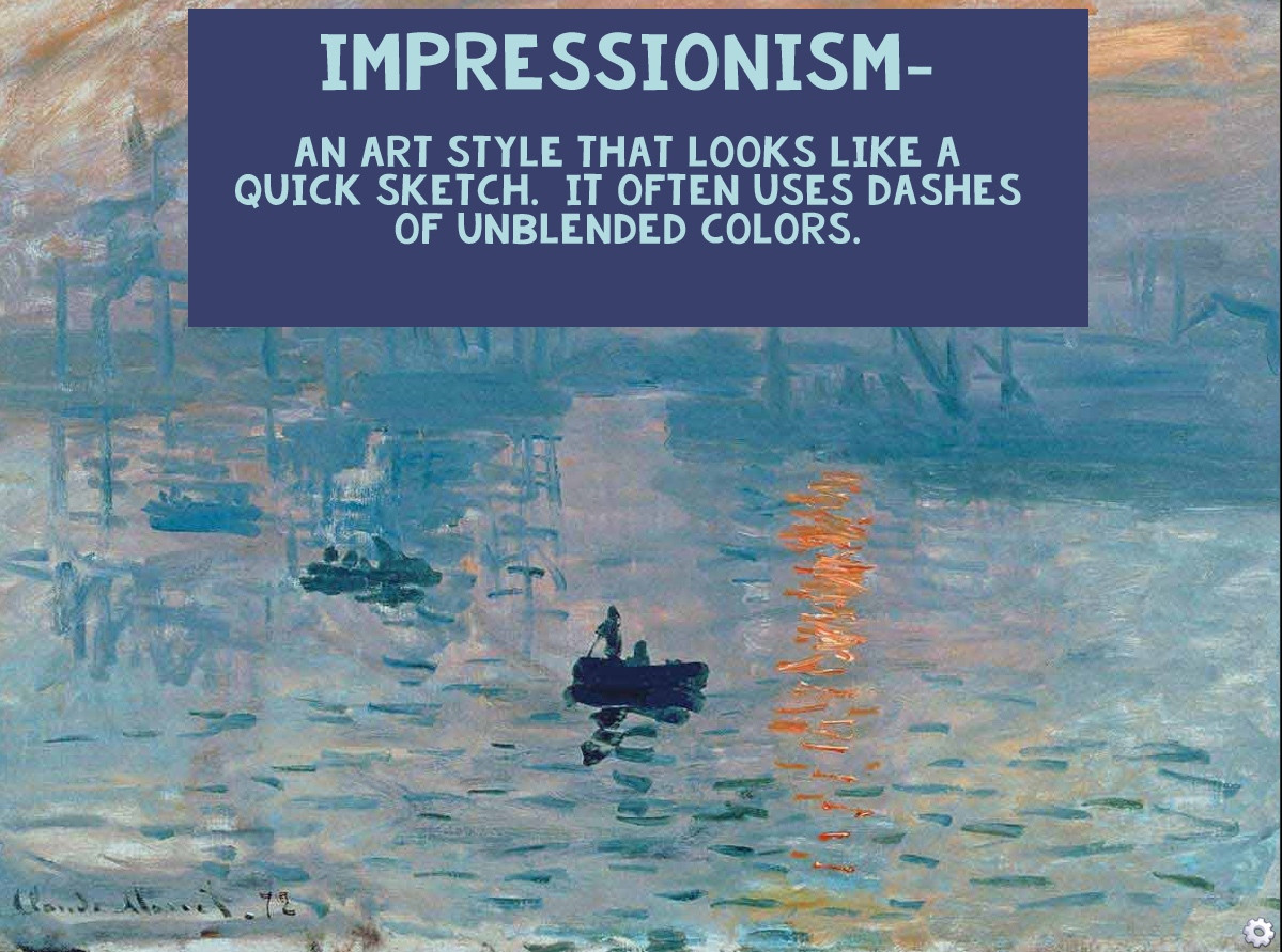 Claude Monet Mini Biography (itch) - кадр 1