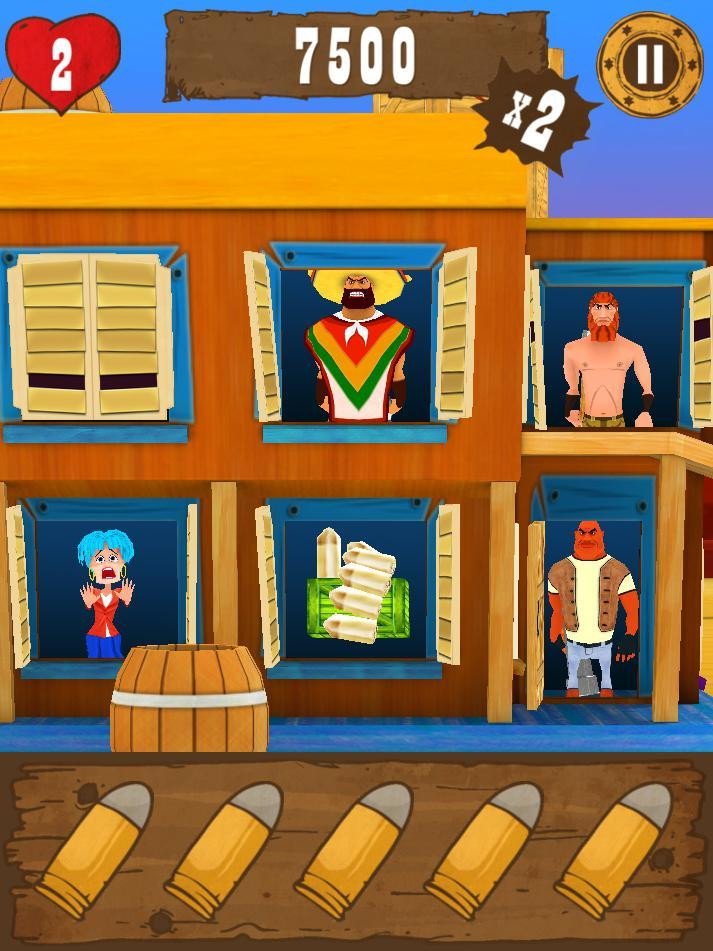 Top Shootout: The Saloon (itch) - кадр 1