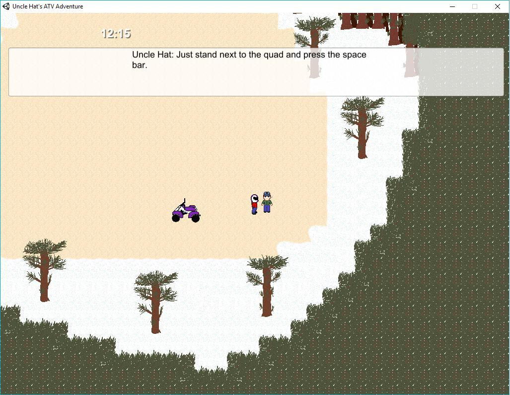 Uncle Hat's ATV Adventure (itch) - кадр 1