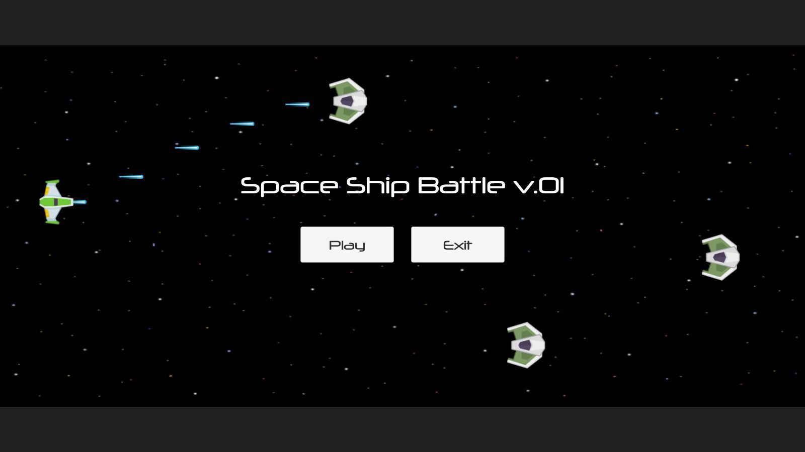 Space Ship Battle v.01 (itch) - кадр 1