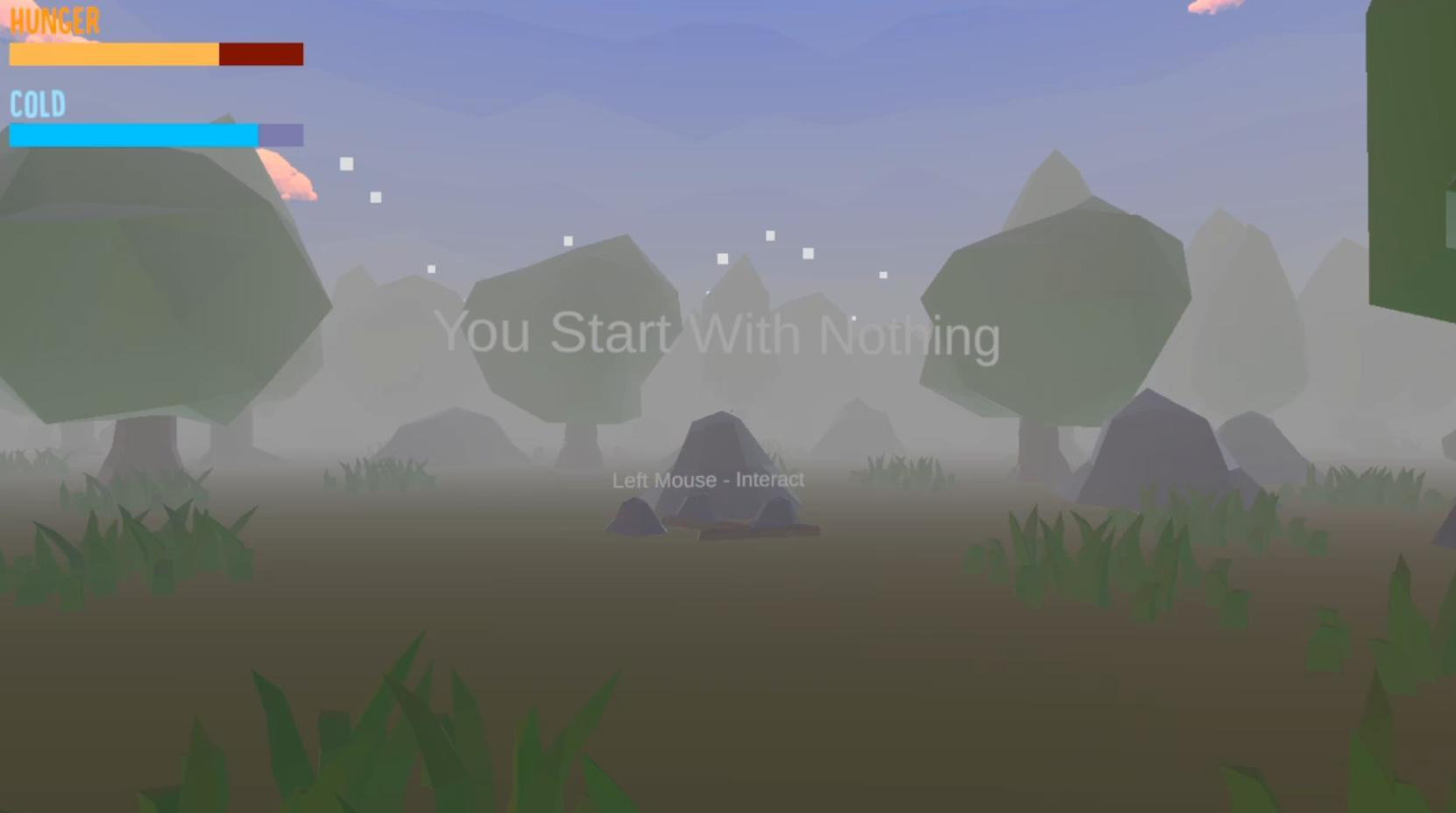 You Start With Nothing - LD45 (itch) - кадр 1