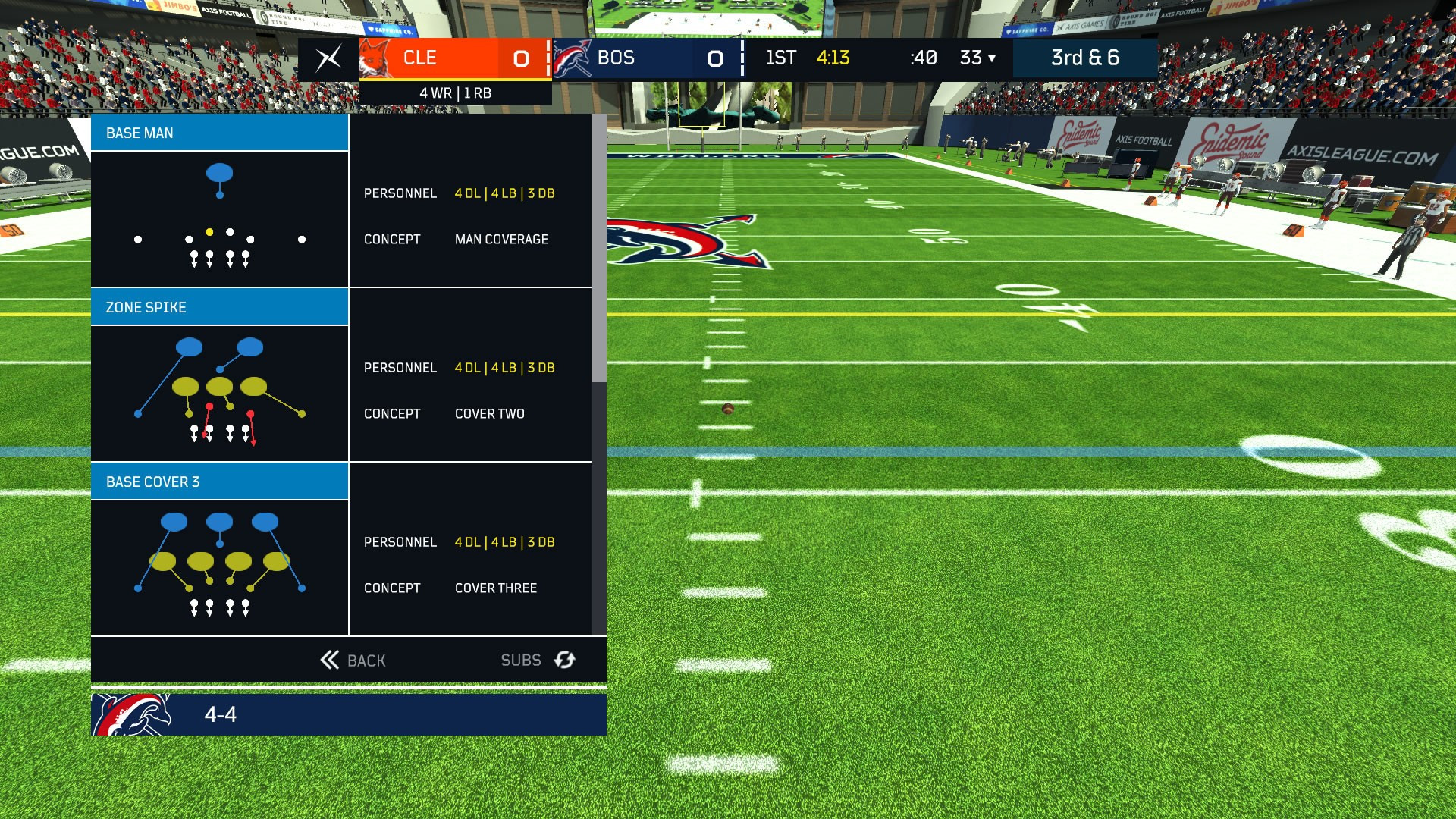 Axis Football 2019 - кадр 1