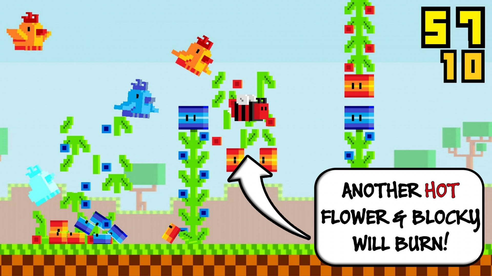 Blocky Bee (itch) - кадр 1