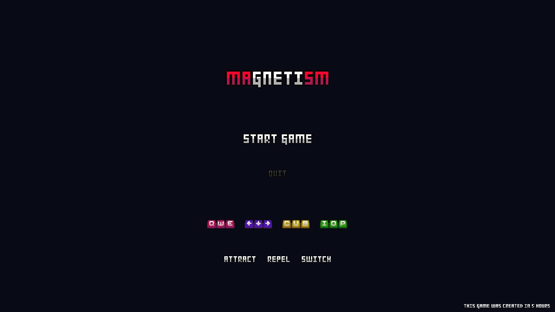 Magnetism (itch) - кадр 1