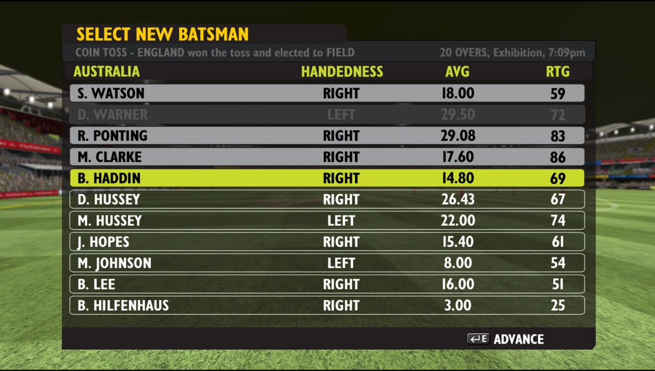 Ashes Cricket 2009 - кадр 5